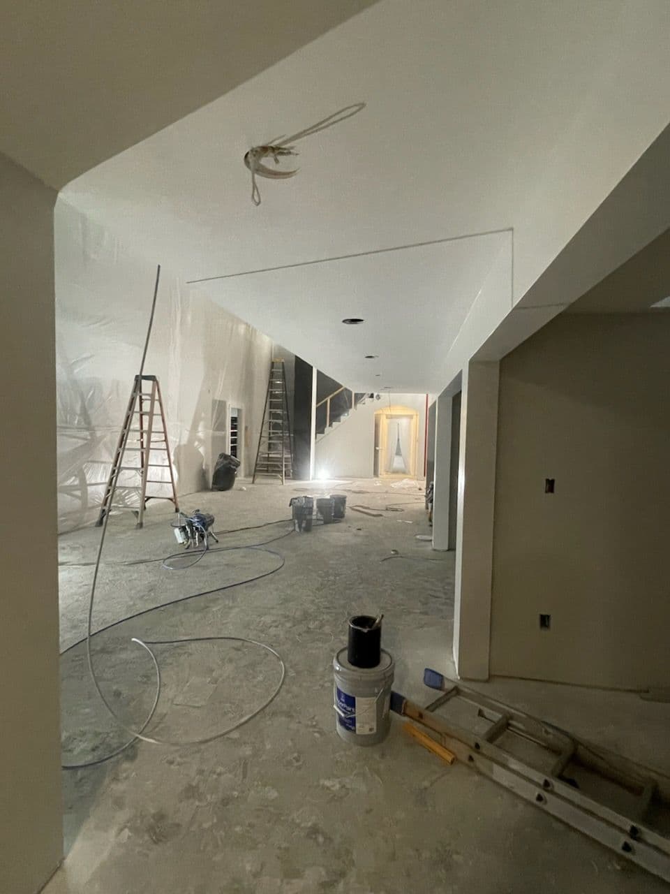 Painting Phase of Our New Commercial Office Space